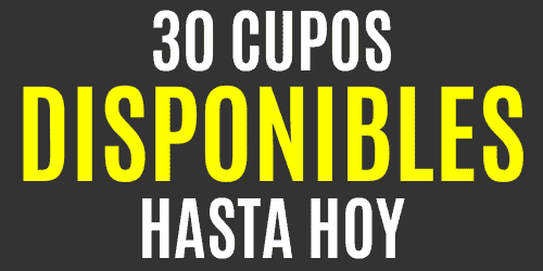 30 CUPOS